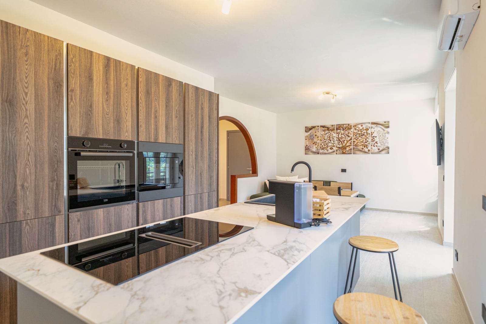 Suite Giada — living, panoramica